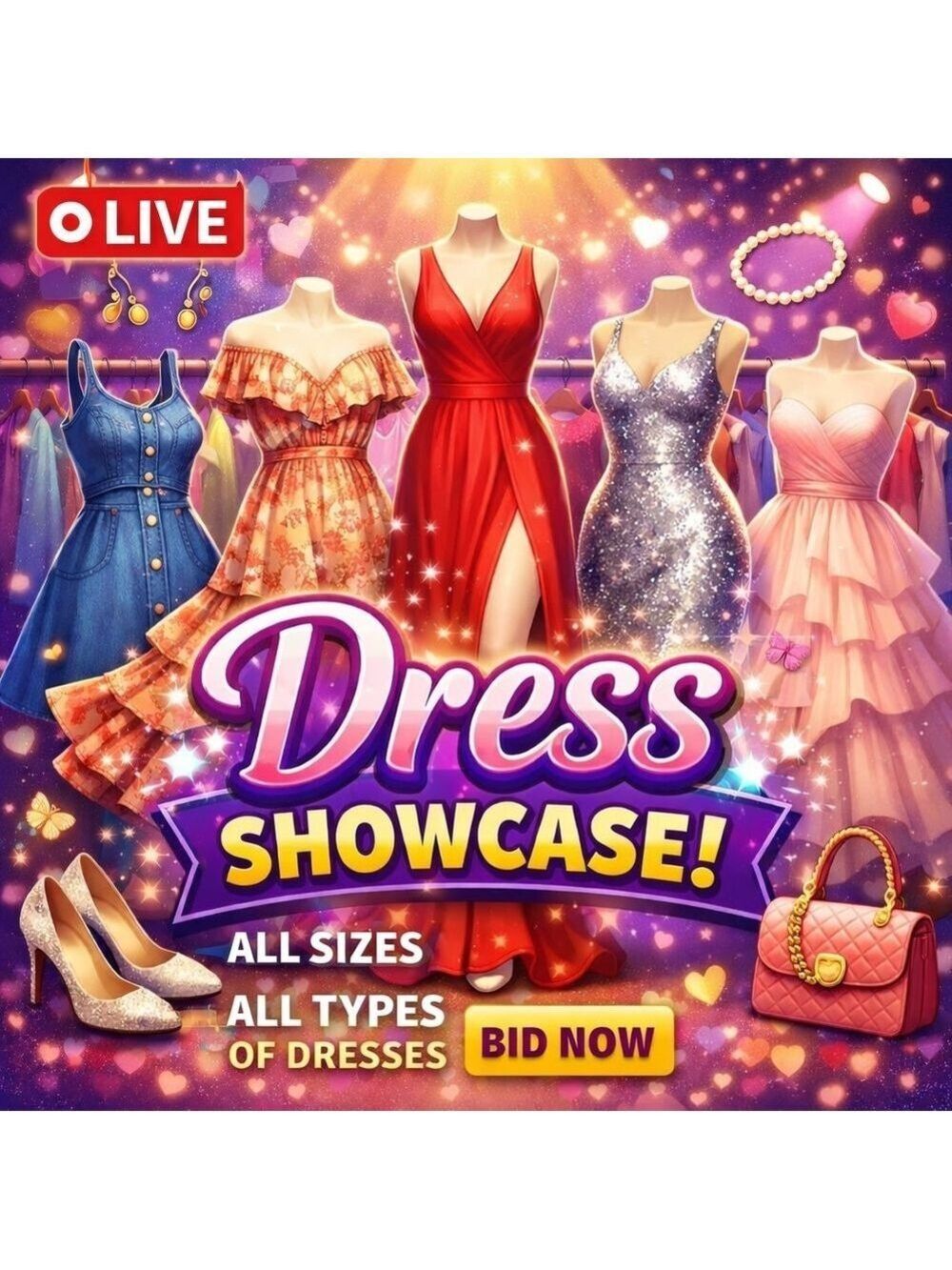 Designer  Special Occassion Dresses Unlisted $25 Starts